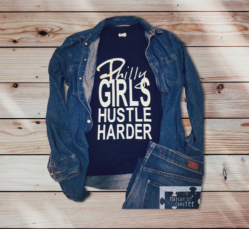 PHILLY hustle hard t-shirt